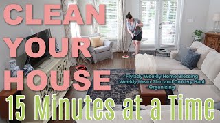 Get it All Done in 15 Minutes | Flylady Weekly Home Blessing