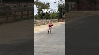 Questions I get asked a lot as a skate instructor ☺️ #rollerblading #tips