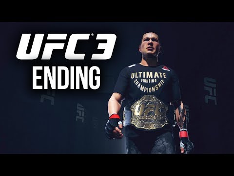 GREATEST OF ALL TIME - EA Sports UFC 3 Career Mode Gameplay Walkthrough ENDING