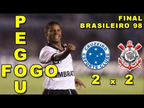 Cruzeiro 2 x 2 Corinthians - Final Campeonato Brasileiro 13/12/1998 1º Jogo Completo