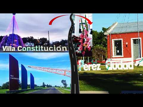 156 De Villa Constitución a Pérez "Capital Nacional de la Flor", Santa Fe, Argentina #viaje #virtual