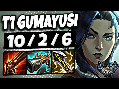 T1 Gumayusi Caitlyn vs Ezreal [ ADC ] Patch 25.2 Korea Challenger