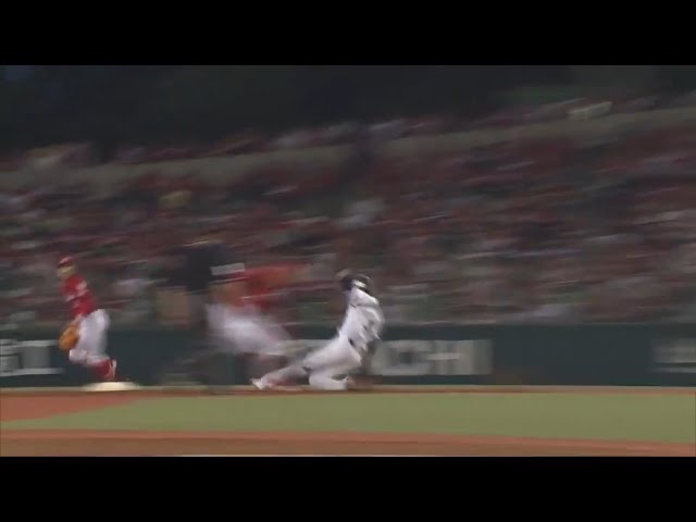 【3回裏】今季初盗塁!! ライオンズ・金子侑が快足を飛ばして2塁を陥れる!! 2017/5/31 L-C