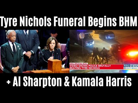 Tyre Nichols funeral begins Black History Month + Al Sharpton, Kamala Harris, Carter G. Woodson