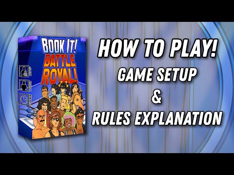 Book It! Battle Royal! - Game Setup and Rules Explanation