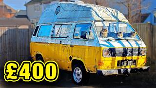 £400 Vw T25 Camper, Sat Over 10 Years, Will it Run and Drive!
