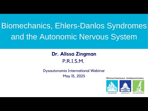 Biomechanics, Ehlers-Danlos Syndromes and the Autonomic Nervous System