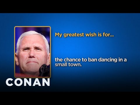 Celebrity Survey: Mike Pence, Vladimir Putin Edition | CONAN on TBS