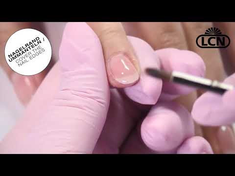 LCN BIO Glass Gel System - a step by step to beautiful nails with LCN!