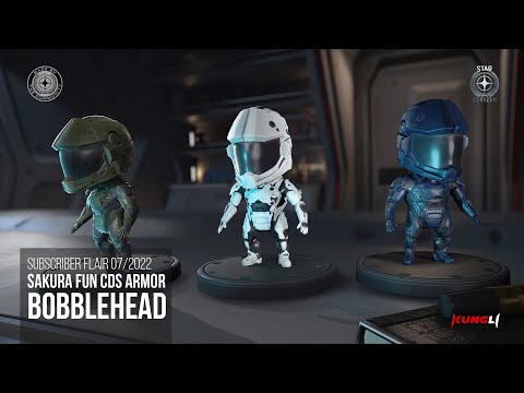 Sakura Fun ORC MKX Armor Bobblehead - Subscriber Flair Showcase | Star Citizen