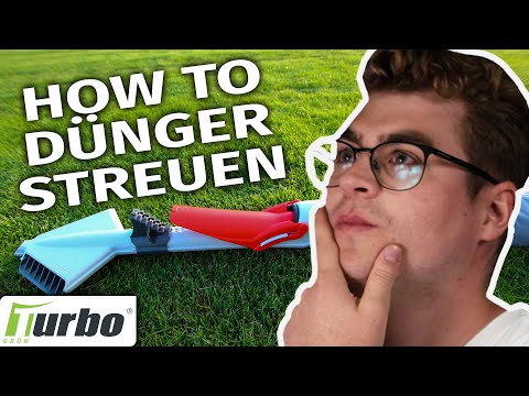 🔥🤩 Rasen düngen, so gehts | Besser als jeder Streuwagen | Turbogrün