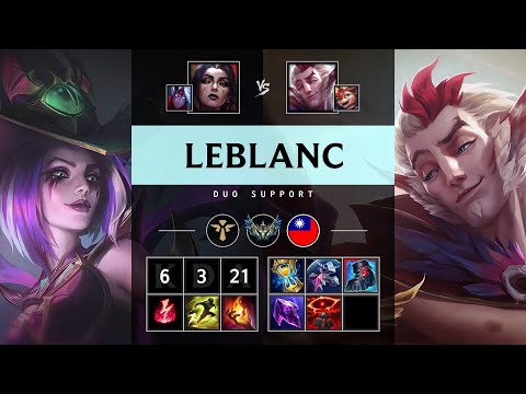 LeBlanc Support vs Rakan - TW Challenger Patch 25.10