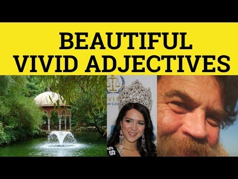 🔵 Beautiful Synonyms - Vivid Adjectives - attractive, good looking, pretty, lovely, handsome