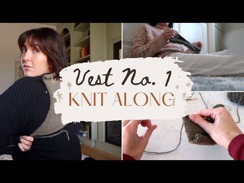Knit-Along: Vest No. 1 by My Favourite Things Knitwear