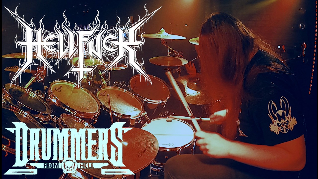 HELLFÜCK-The Final Nuclear Gaze. Kuba Łobodas. Live in Poland 2026 (Drum Cam)