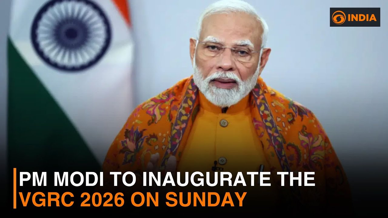 PM Modi to inaugurate the VGRC 2026 on Sunday | DD India