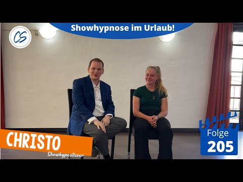 Christo hypnotisiert im Urlaub! - Showhypnose (Folge 205)