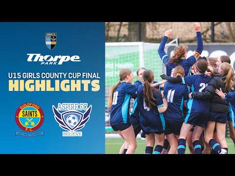 Thorpe Park Under 15's Girls County Cup Final 2026 | Match Highlights