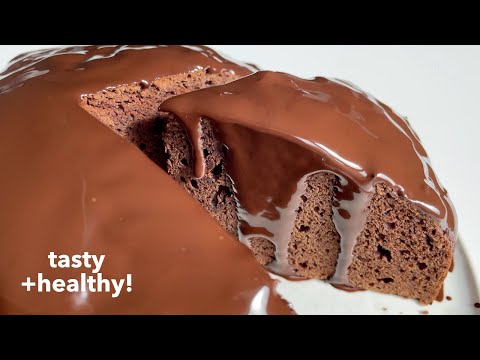 The Healthiest Chocolate Cake 𤯠vegan recipes!
