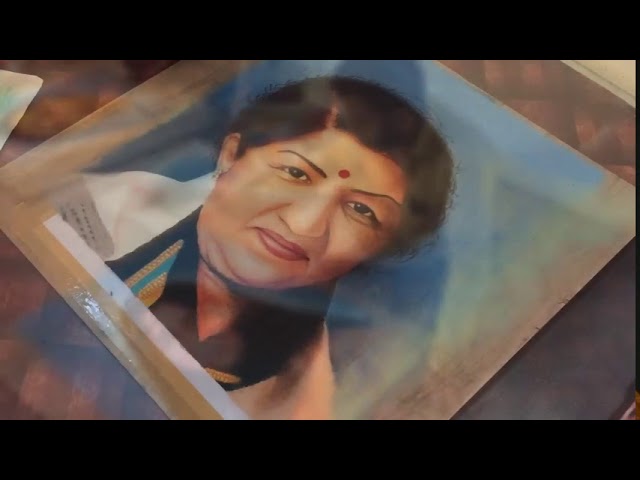 Portrait rangoli design women's day by ganesh khare