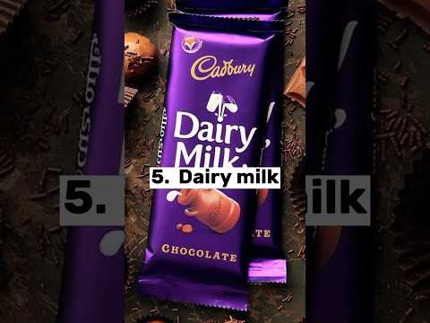 Which is the best selling chocolate bars in the world?#shorts #top10 #shortvideo