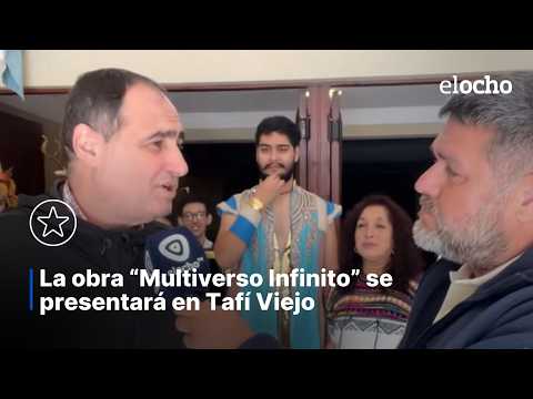 LA OBRA "MULTIVERSO INFINITO" SE PRESENTARÁ EN TAFÍ VIEJO