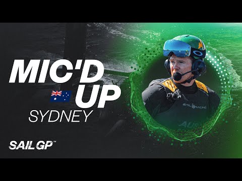The Best Mic'd Up Moments from SailGP in Sydney