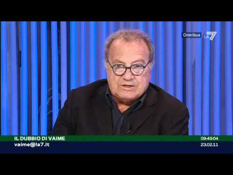 OMNIBUS, IL DUBBIO 23/02/2011 - La Lectio Magistralis