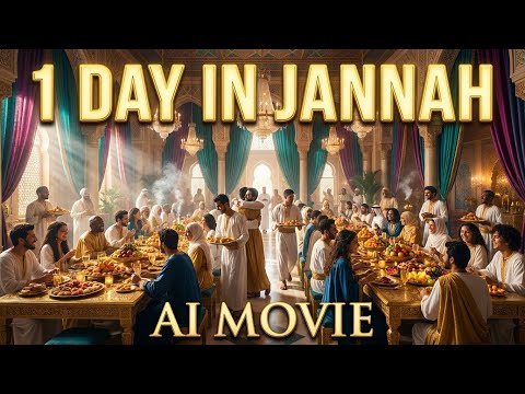 The First Day in Jannah | AI Cinematic Animation of Heaven