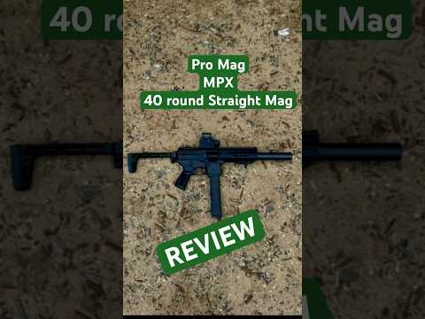 Sig Sauer MPX ProMag 40rd mag Review 9mm Rugged Obsidian 9 Eotech EXPS