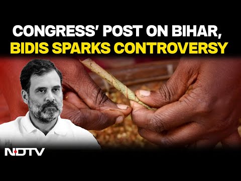 Congress News LIVE | Congress' Post On Bihar, Bidis Sparks Row, BJP Calls It "Insult To State"