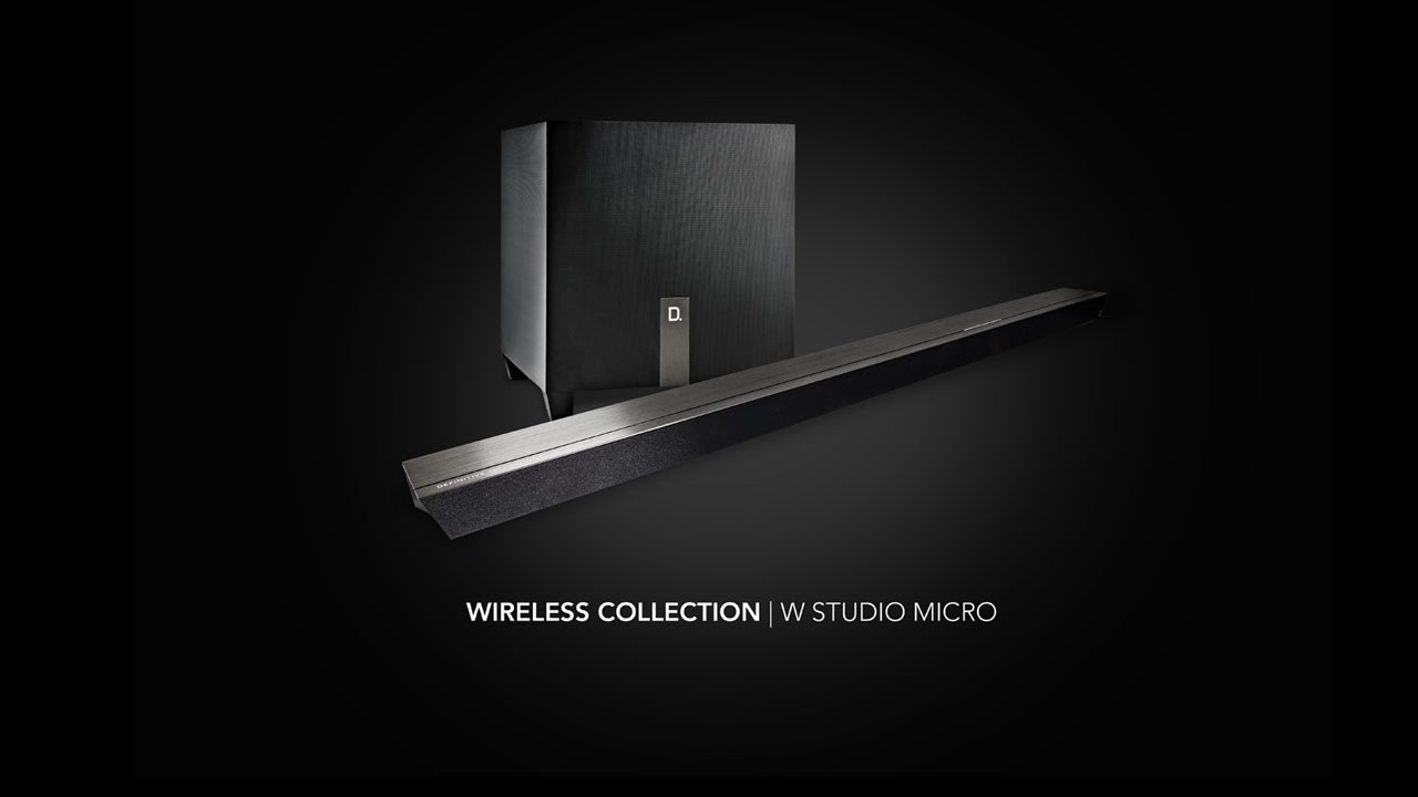 Wireless Sound Bar // W Studio Micro video thumbnail