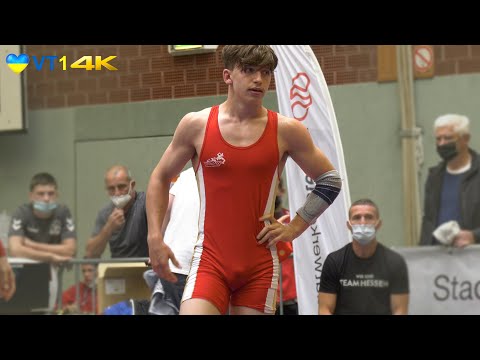 🤼 | Wrestling | German Championships 2021 Cadets (Freestyle) - 65kg R 2 | TAUBER vs. ULAMEC