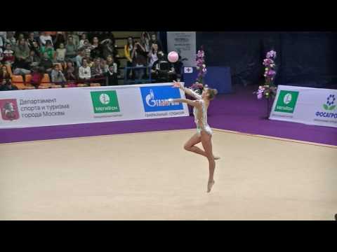 Aleksandra Soldatova (RUS)  ball  Q  Grand Prix Moscow 2017