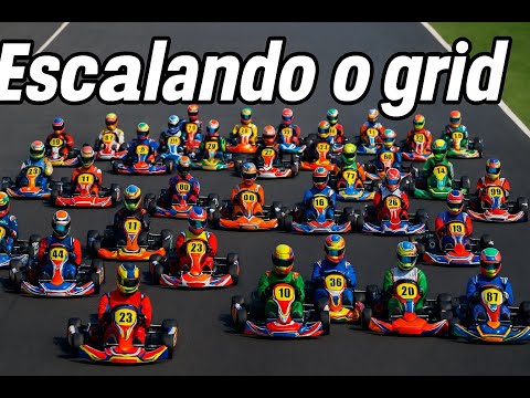 Larguei de último (grid invertido) na Velokart 2025 - Etapa 03 - ‪@kartgranjaviana - Traçado 105
