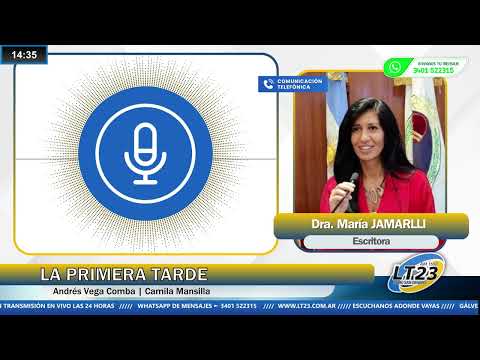 Entrevista a la Dra. Maria Jamarlli Escritora y Abogada Jujeña | La Primera Tarde
