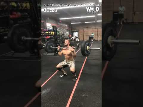CrossFit Games 2022 Event 4 Elizabeth Elevated (Dmitriy Gurin)