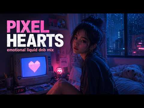 pixel hearts :: emotional liquid dnb mix