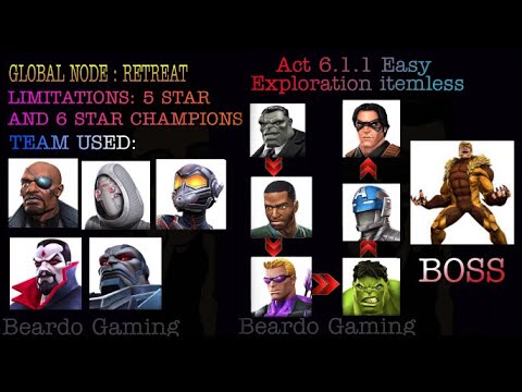 (Mcoc) Act 6.1.1 Easy Path Exploration itemless #7