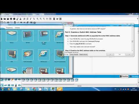 9.2.9 Packet Tracer -  Examine the ARP Table