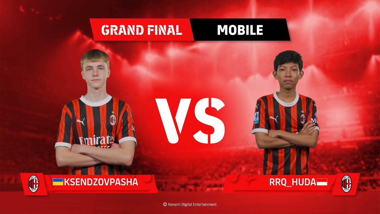 Mobile Grand Final: RRQ_Huda VS Ksendzovpasha | eFootball™ Championship AC Milan Finals