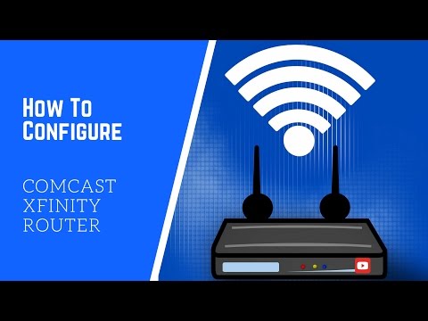 How To Configure Comcast Xfinity Router - YouTube