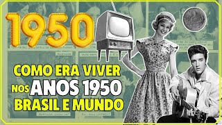 👗 DÉCADA DE 1950: tudo que aconteceu nos ANOS DOURADOS