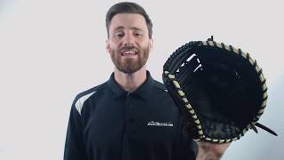 Video thumbnail: Mizuno MVP Prime 12.50'' First Base Mitt: GXF50B3BC Black/Cherry