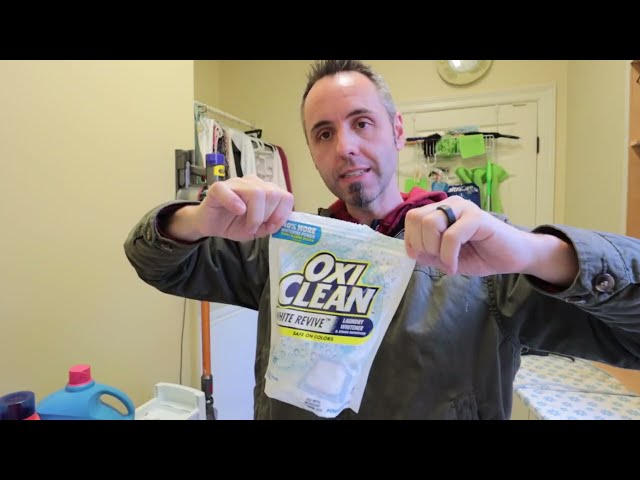 How to Use OxiClean Tablets for Stain Removal and Whitening - alternate angle