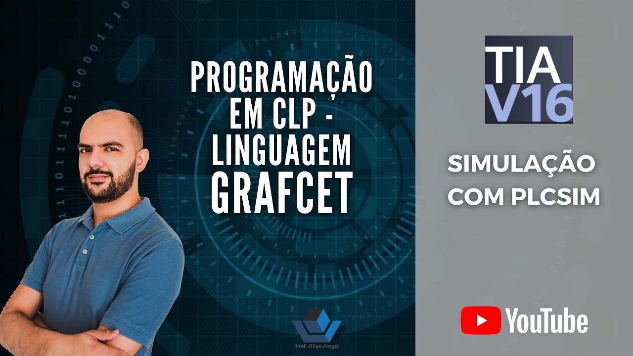 Programação em CLP em linguagem GRAFCET - Aula 01 - [TIA Portal]