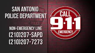 SAPD 9-1-1 PSAs