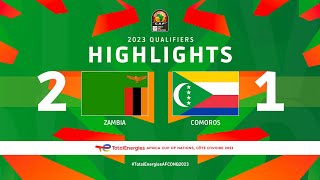 Éliminatoires de la CAN – Côte d’ivoire 2023 | Groupe H : Zambie 2-1 Comores