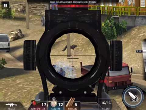 Kill Shot Bravo Region 13 Primary Mission 50 - Cover the Ally Approach. Eliminate Enemy Threats