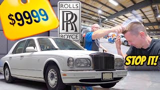 I Bought Another Cheap, Broken Rolls-royce, And Both Of My Mechanics Are Angry